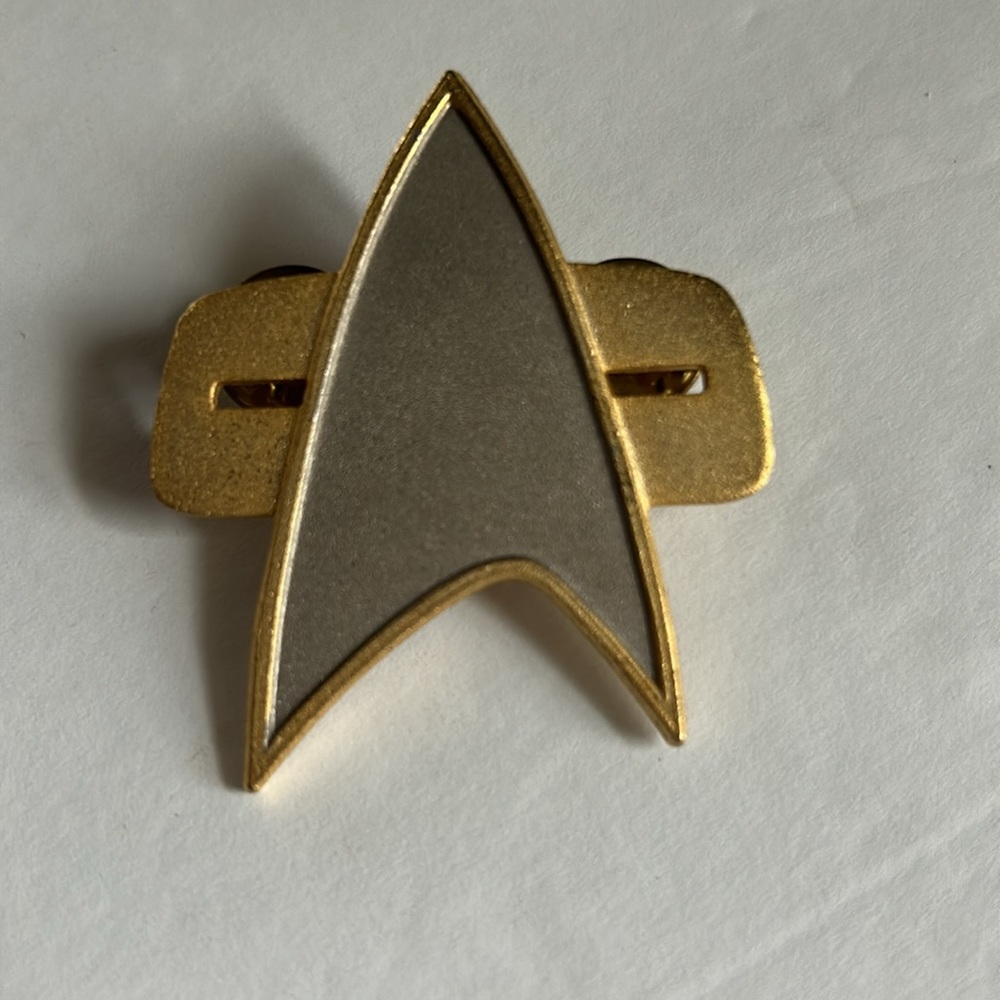 Gold and Silver Star Trek Communicator